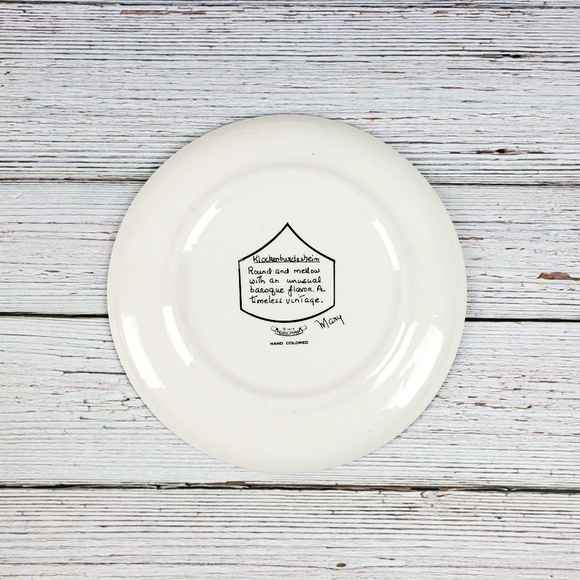 Delano Studios Clock Red Bird Wine Cheese Plate - Picture 2 of 3